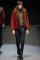 Gucci Men Fall 2013. red coat with&nbsp;fur