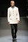 Gucci Men Fall 2013.white short&nbsp;coat