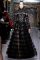 Valentino – Spring 2013 Couture. black lace and ruffels&nbsp;dress