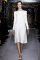 Valentino – Spring 2013 Couture. Off-shoulder shite long sleeved&nbsp;dress
