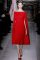 Valentino – Spring 2013 Couture. short red cape&nbsp;dress