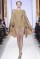 Zuhair Murad – Spring Couture 2013. Short gold dress with&nbsp;sleeves
