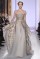 Zuhair Murad – Spring Couture 2013. White and gold baroque&nbsp;dress