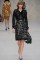 Burberry Prorsum Fall 2013 – black coat woth embelished&nbsp;bottom
