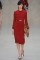 Burberry Prorsum Fall 2013 – red&nbsp;dress