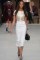 Burberry Prorsum Fall 2013 – white dress with gold&nbsp;embelishments