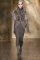 Donna Karan Fall 2013 – grey and fur jacket with&nbsp;skirt