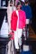 Fendi Fall 2013 – pink fur jacket with white&nbsp;pants