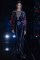 Gucci Fall 2013 – Blue dress with feather and embelished&nbsp;sleeves