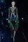 Gucci Fall 2013 – green feather&nbsp;dress