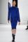 Lacoste Fall 2013 – long sleeved blue&nbsp;dress