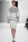 Lacoste Fall 2013 – white and grey&nbsp;dress