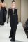 Temperley London Fall 2013- black dress with&nbsp;gloves