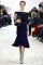 Céline Fall 2013 – Blue shawl and&nbsp;skirt