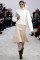 Céline Fall 2013 – Long sleeved white top with peach&nbsp;skirt