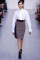 Chloé Fall 2013 – White shirt with&nbsp;skirt