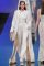 Elie Saab Fall 2013- Long white cape&nbsp;coat