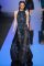 Elie Saab Fall 2013 – Navy blue with turquoise&nbsp;flowers