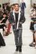 CHANEL resort 2014 Singapore – Men jacket and pants in&nbsp;grey