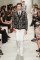 CHANEL resort 2014 Singapore – Men’s black jacket and white pants&nbsp;III
