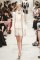 CHANEL resort 2014 Singapore – White dress and&nbsp;cardigan