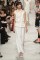 CHANEL resort 2014 Singapore – White shirt and&nbsp;pants