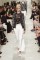 CHANEL resort 2014 Singapore – Women’s black jacket and white&nbsp;pants
