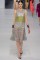 Dior Cruise 2014 – Green and silver&nbsp;dress