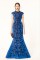 Oscar de la Renta 2014 Resort – electric blue long&nbsp;dress