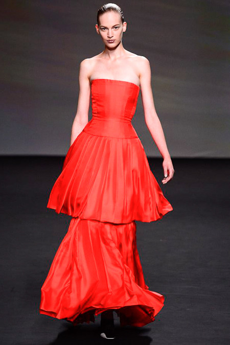 Christian Dior Fall 2013 Couture Red dress | zaidd'or Christian Dior Fall 2013 Couture Red dress | zaidd'or