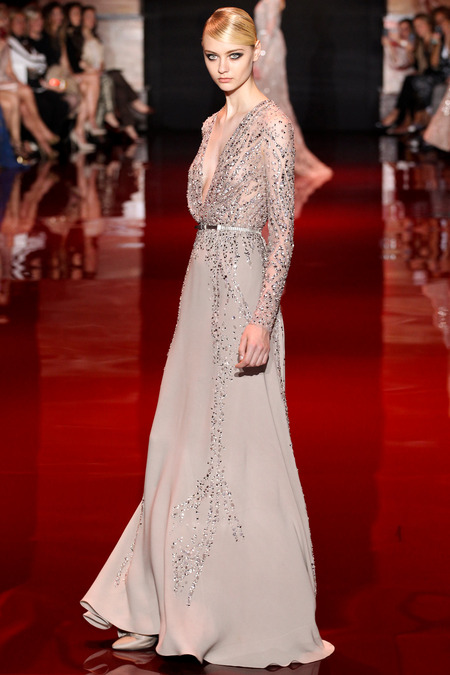 Elie Saab Fall 2013 Couture  Beige dress III | zaidd'or