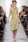 Oscar de la Renta Spring 2014 – Green floral&nbsp;dress